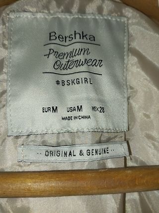 Chaleco pelo Bershka Talla M
