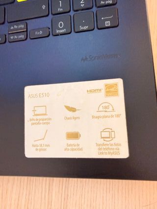 Portátil ASUS E510 Intel Celeron, RAM 4,00GB,