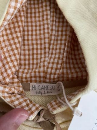 Sudadera Mi Canesu con capucha y estampado