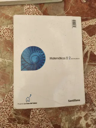 MATEMATICAS II 2 BACHILLERATO LA CASA DEL SABER...