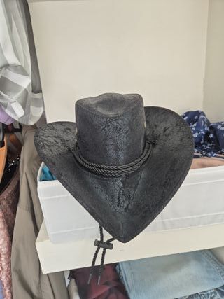 Sombrero Vaquero Negro Disfraz