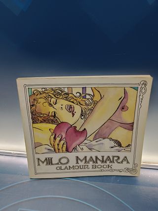 Cómic, ilustraciones, MILO MANARA - GLAMOUR BOOK , texto en italiano, 1984