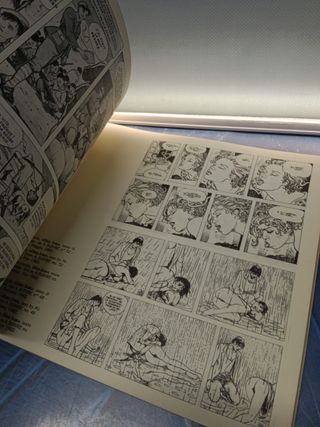 Cómic, ilustraciones, MILO MANARA - GLAMOUR BOOK , texto en italiano, 1984