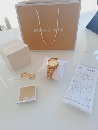Reloj Michael Kors Dorado Mujer