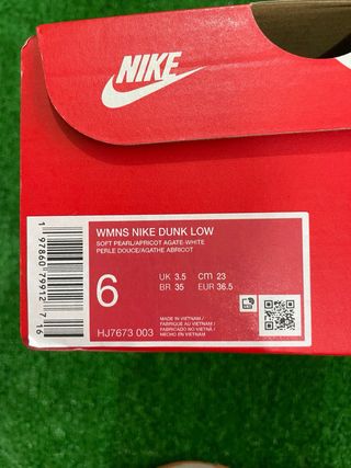 Nike Dunk Low Soft Pearl Mujer 36’5 EU