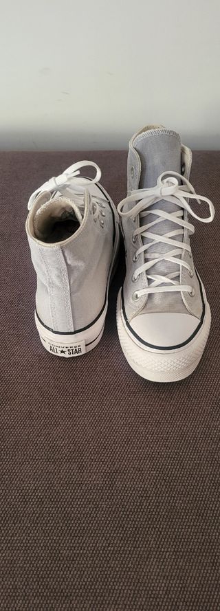 Converse grises talla 36.5