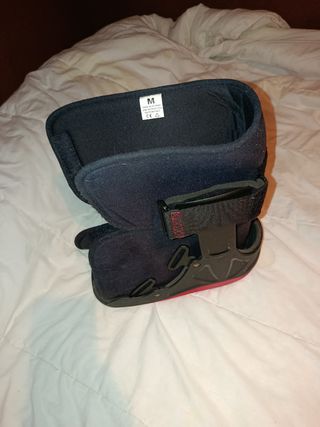 Zapato Ortopédico Negro y Rojo talla M