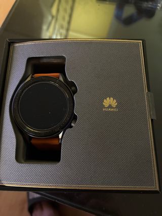 Reloj Huawei Negro y Marrón
