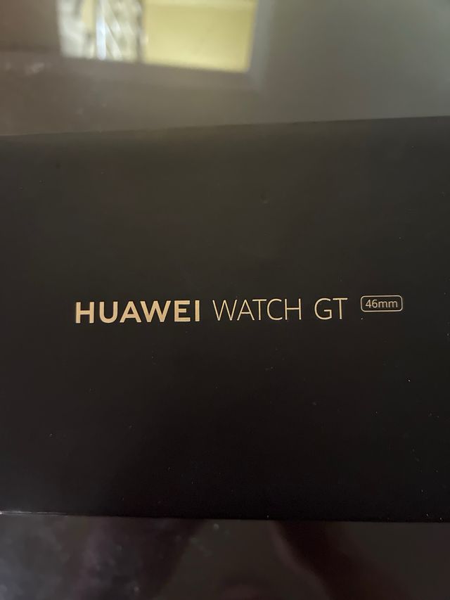 Huawei Relógio Preto e Castanho