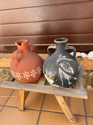 Lampadari in ceramica decorata