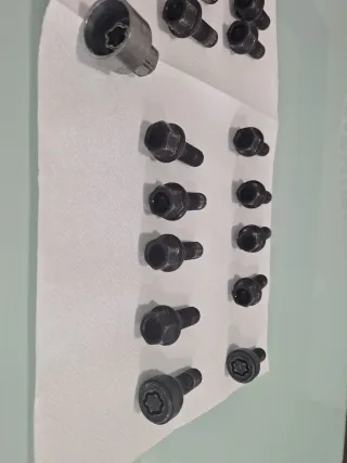 Tornillos Llantas BMW (Set 16 + 1)