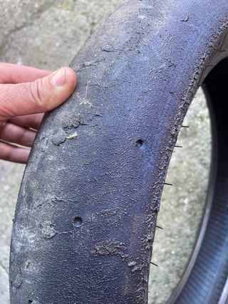 Neumático slick Pirelli Superbike 125/70 R17 sc1