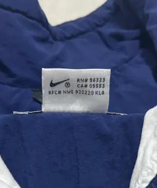 Nike felpa con zip bku e bianca uomo tg XL