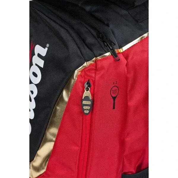 Mochila Wilson BLX Tour Tenis Padel Roja