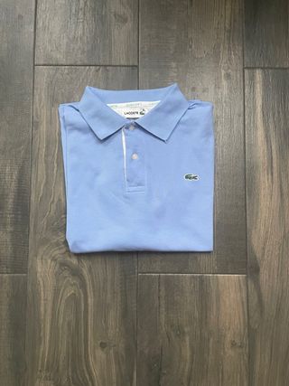 Polo Lacoste Azul Vintage