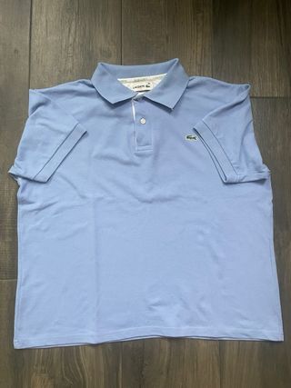 Polo Lacoste Azul Vintage
