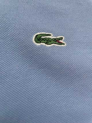 Polo Lacoste Azul Vintage
