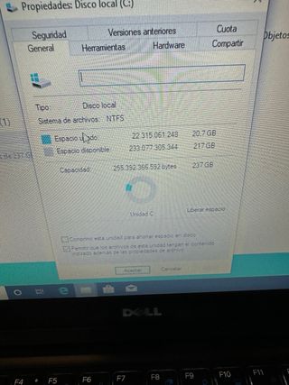 Portátil Dell i5 Negro
