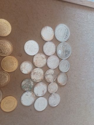 Réplicas Monedas España Oro y Plata