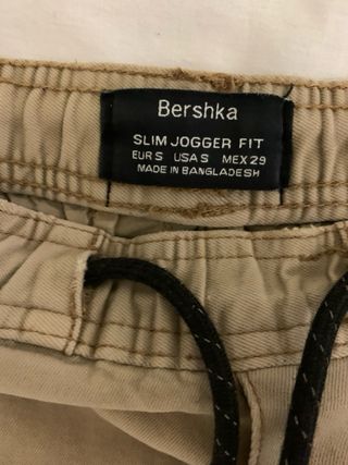 Pantalón Jogger Bershka 