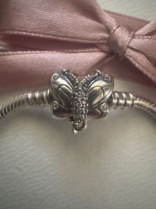 Pulsera Pandora Cierre Mariposa 