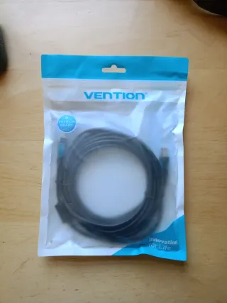 Cable impresora -escaner a USB A, 5 metros long