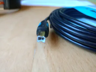 Cable impresora -escaner a USB A, 5 metros long