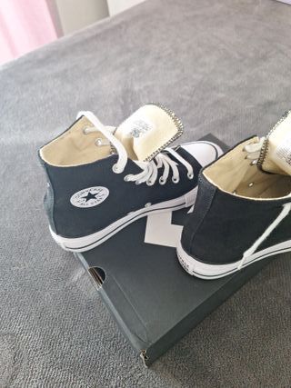 Zapatillas Converse Bota Negras Talla [Talla]