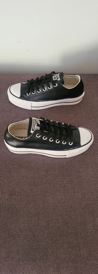 Zapatillas Converse Negras Talla 37.5