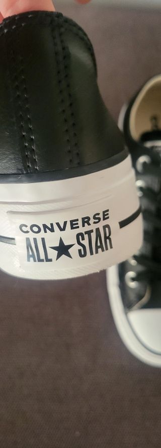Zapatillas Converse Negras Talla 37.5