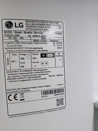 Nevera LG
