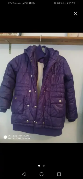 Chaqueta infantil de abrigo