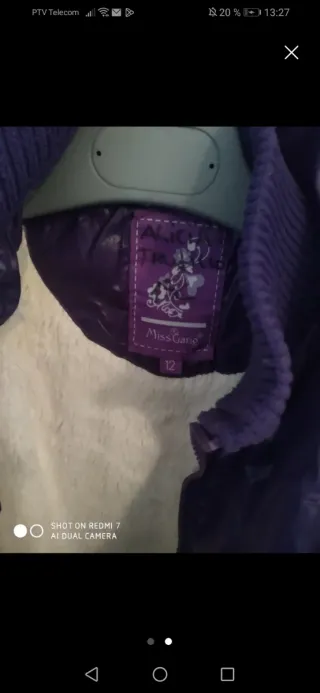 Chaqueta infantil de abrigo