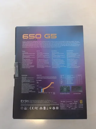 Fuente Alimentación EVGA 650W 80 Plus Gold