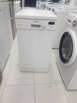 Lavavajillas Siemens Blanco estrecho 