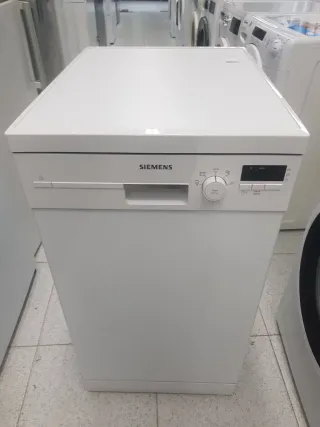 Lavavajillas Siemens Blanco estrecho 