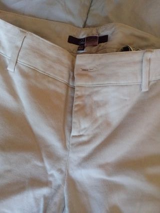 Pantalón Zara Talla 34 Beige
