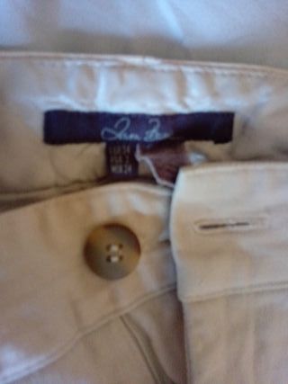 Pantalón Zara Talla 34 Beige