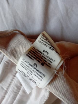 Pantalón Zara Talla 34 Beige