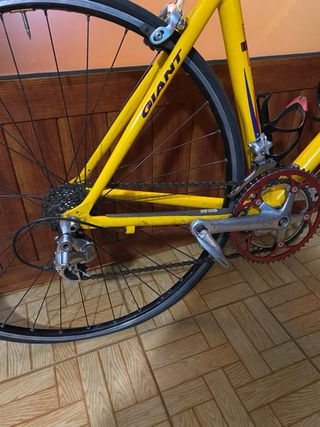 Bicicleta Carretera Giant TCR Team Amarilla