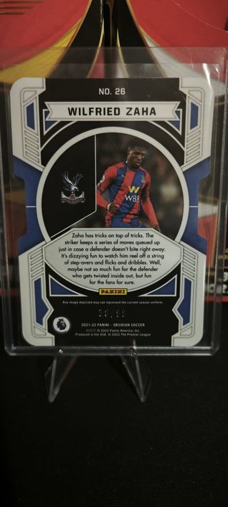 Carta Futbol Wilfried Zaha Obsidian Equinox