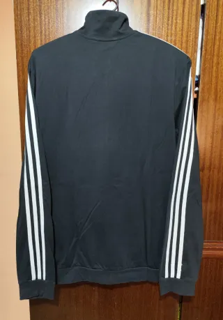 Chaqueta Adidas Negra y Blanca