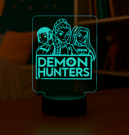 Lámpara LED KPop Demon Hunters decoracion regalo