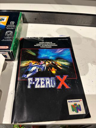 Nintendo 64 F-Zero X PAL Version