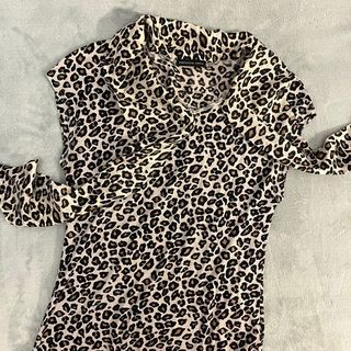 Blusa Purificación García leopardo