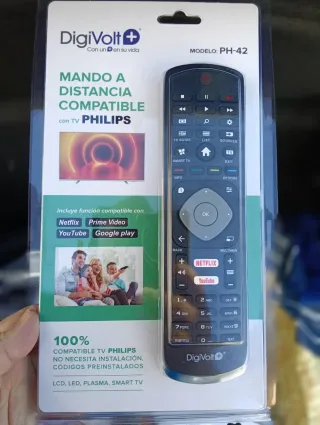 Philips tv mando a distancia