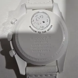 *Novo* Omega x Swatch MoonSwatch Full Moon Branco