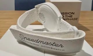 *Novo* Omega x Swatch MoonSwatch Full Moon Branco