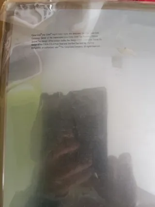 Placa de chapa de  Coca Cola Delicious Refreshing