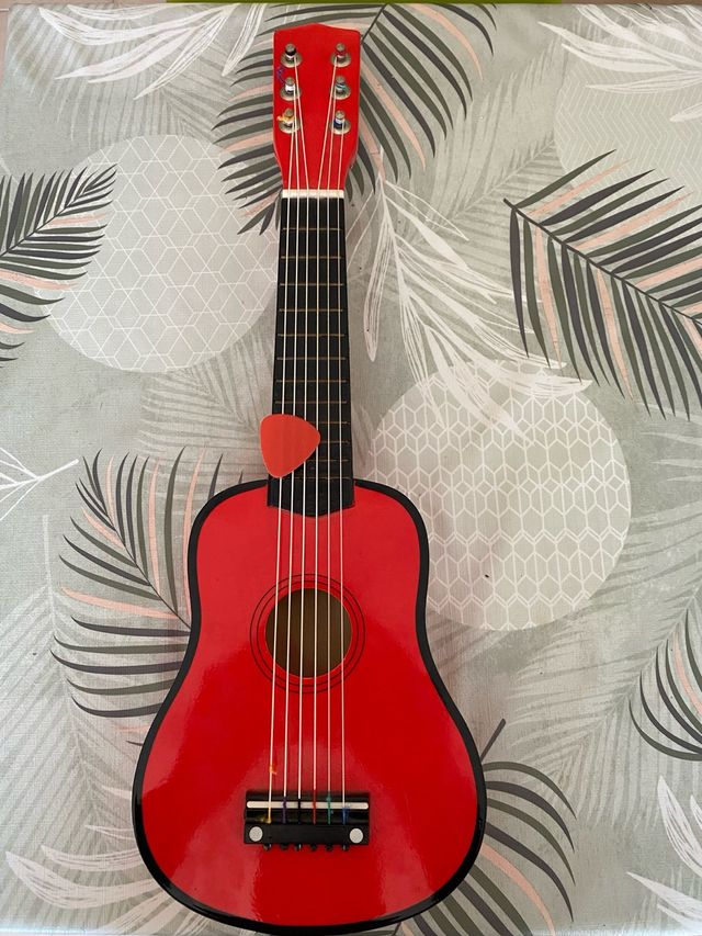 Guitarra Juguete Roja